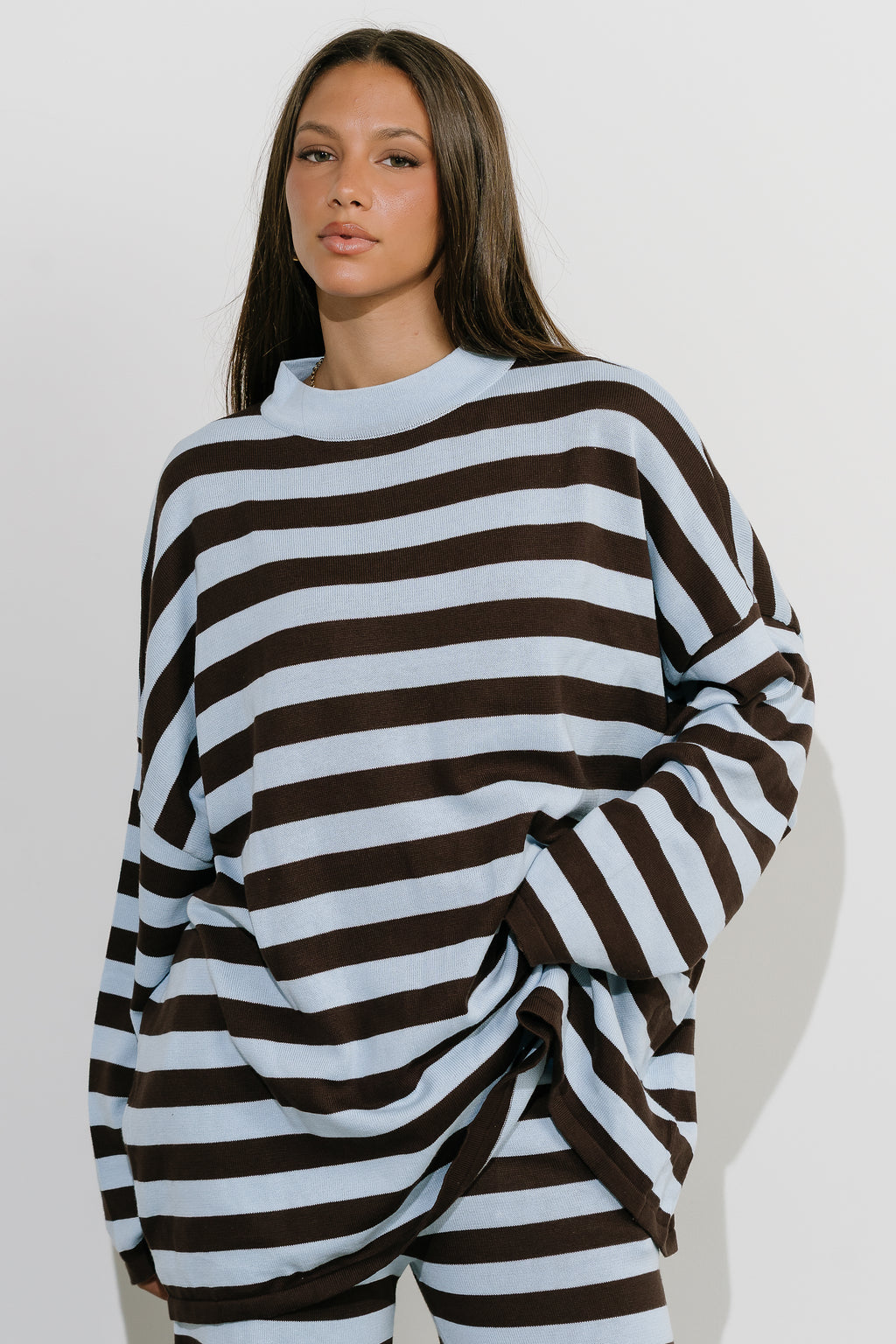 Sailee Striped Sweater