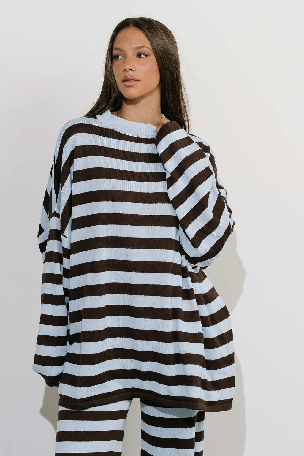 Sailee Striped Sweater
