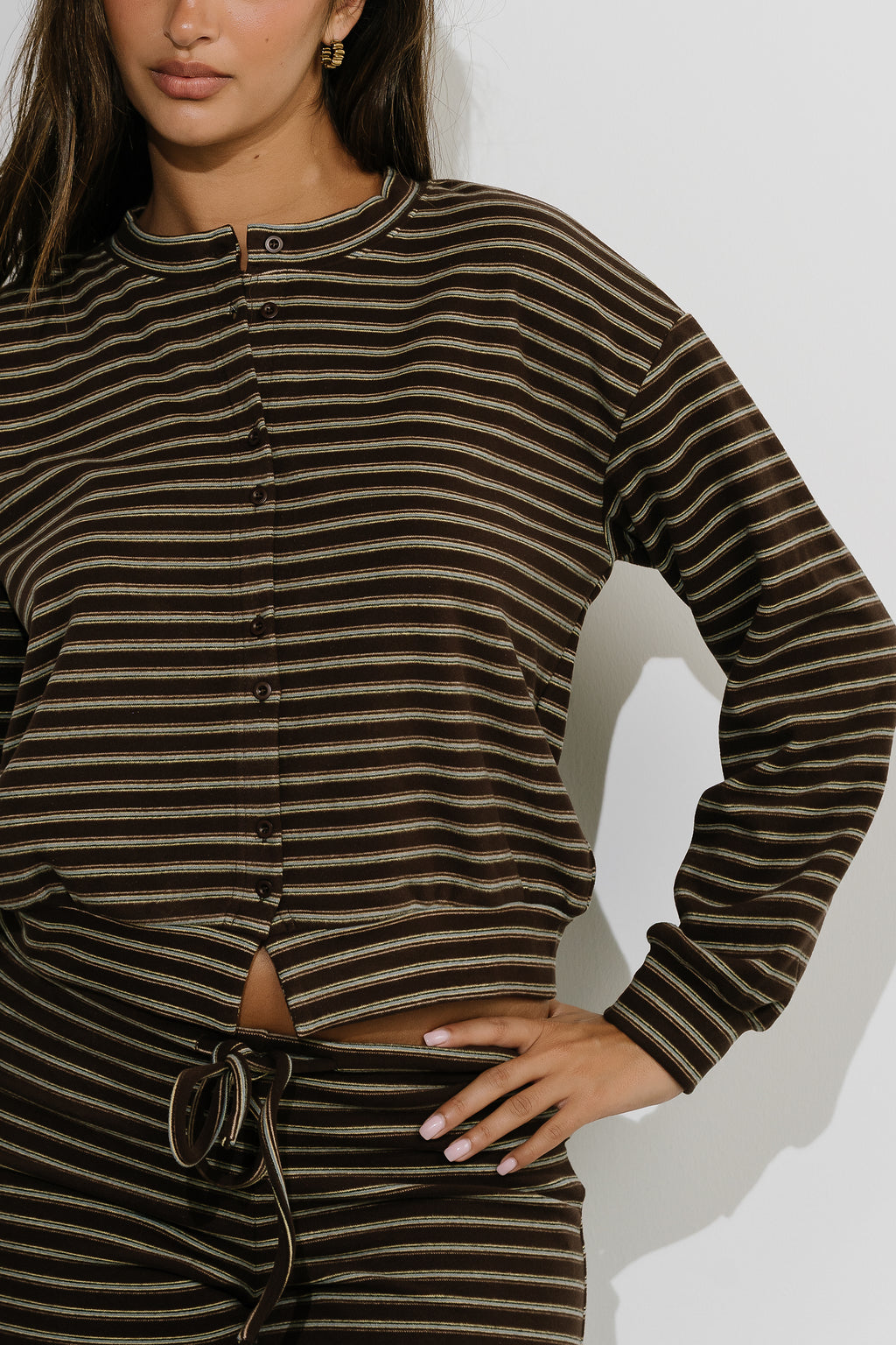 Julia Striped Cardigan