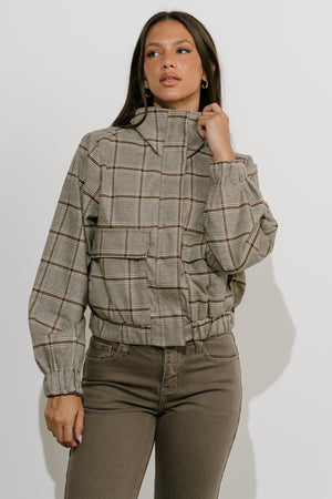 Antonella Plaid Jacket