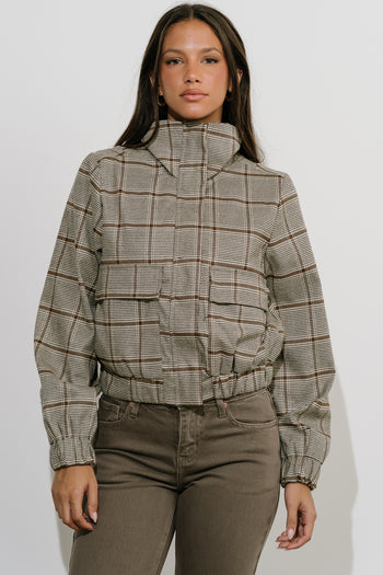 Antonella Plaid Jacket