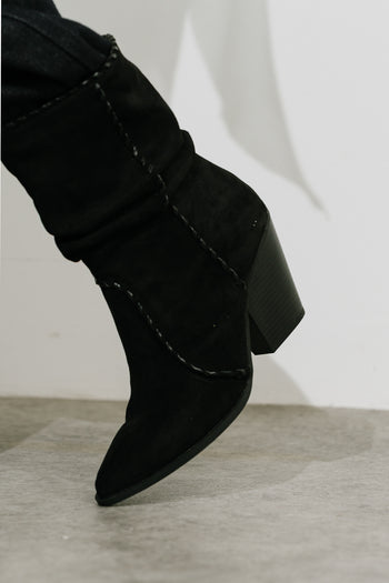 Windy Scrunch Suede Boot