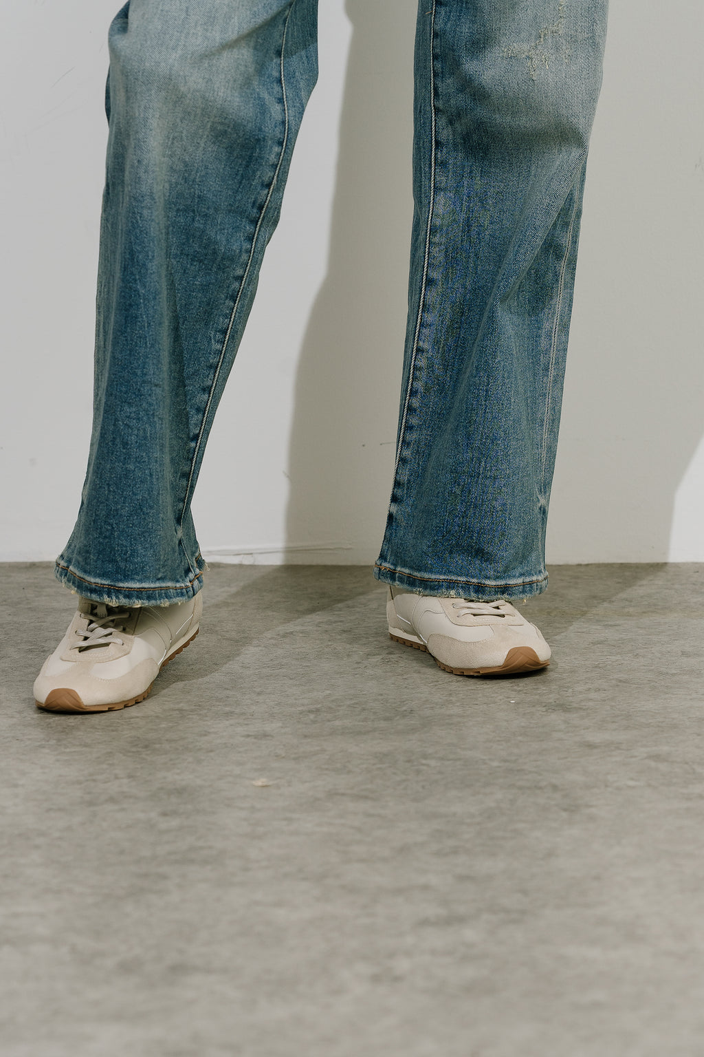 Sarah Sneaker in Cream