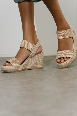 Brittni Wedge Heel in Nude