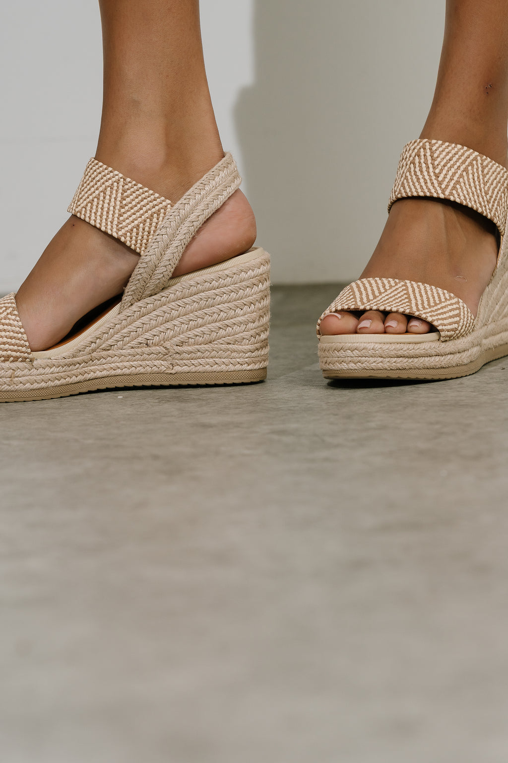 Brittni Wedge Heel in Nude
