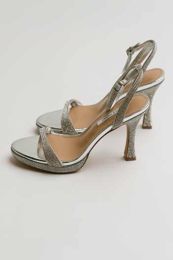 Steve Madden Sacramento Heel in Silver