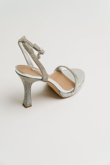 Steve Madden Sacramento Heel in Silver