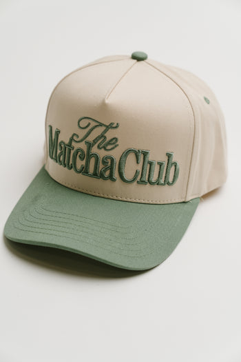 Matcha Club Hat