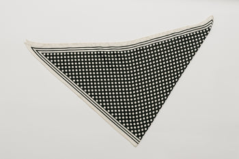 Scottie Triangle Scarf in Black