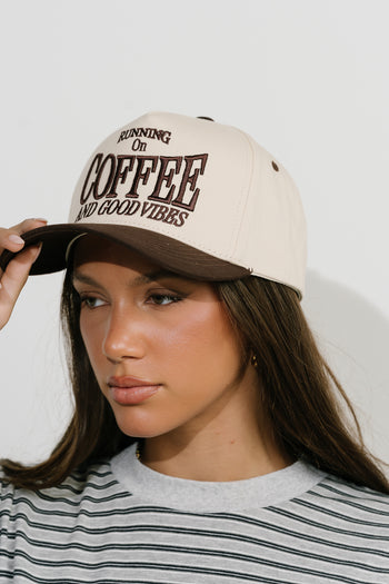 Running On Coffee and Good Vibes Hat
