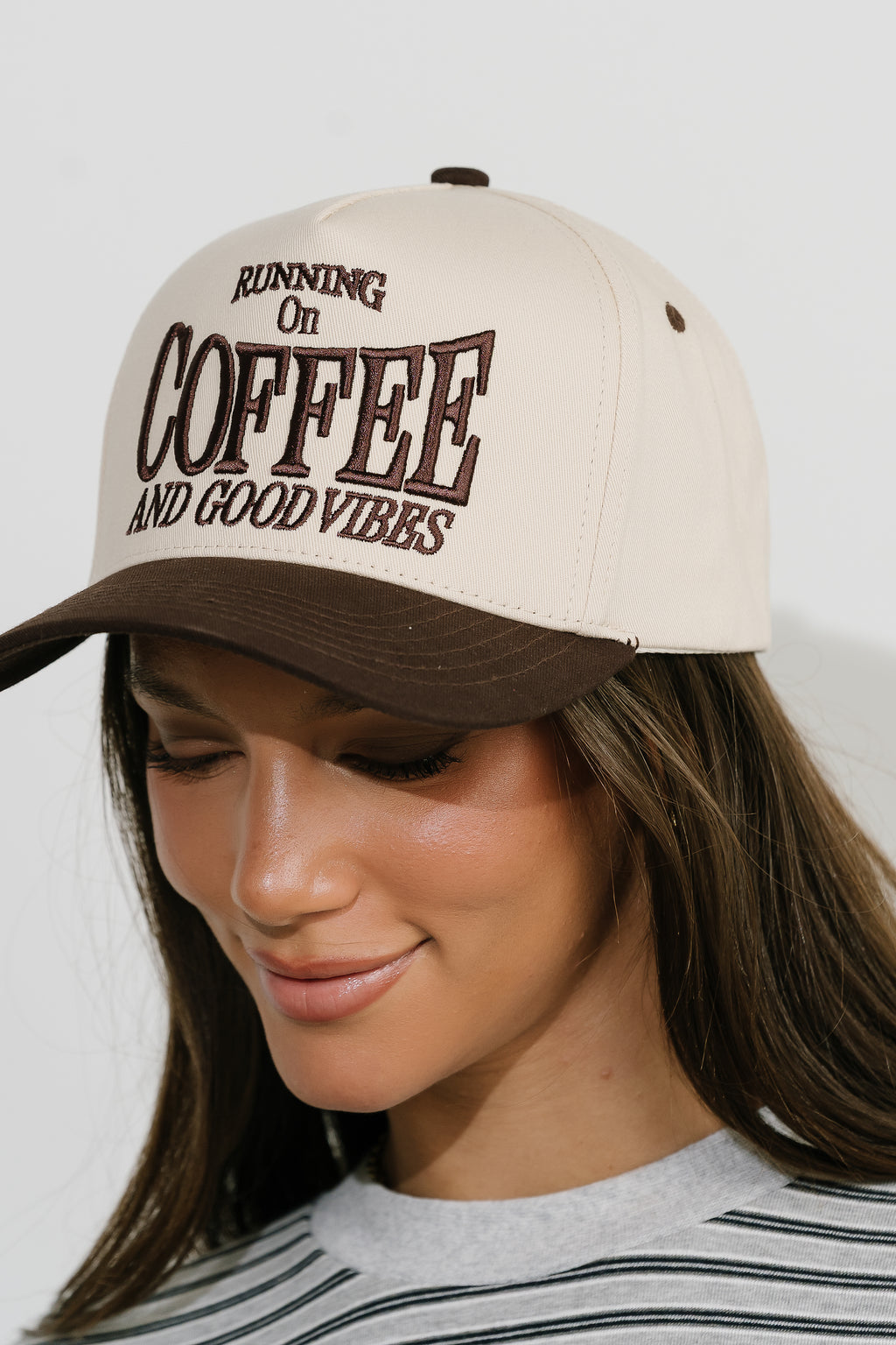 Running On Coffee and Good Vibes Hat
