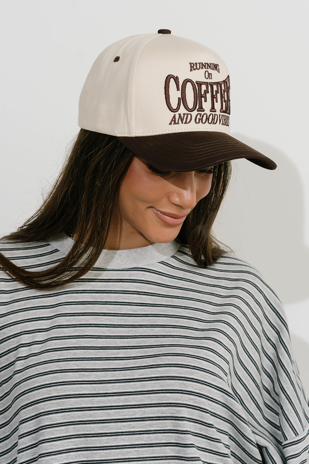 Running On Coffee and Good Vibes Hat