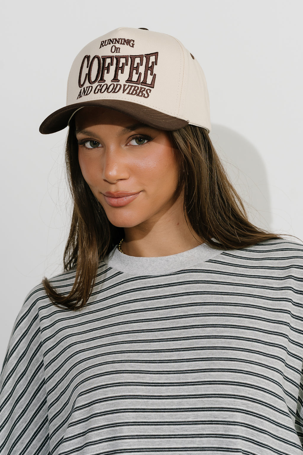 Running On Coffee and Good Vibes Hat