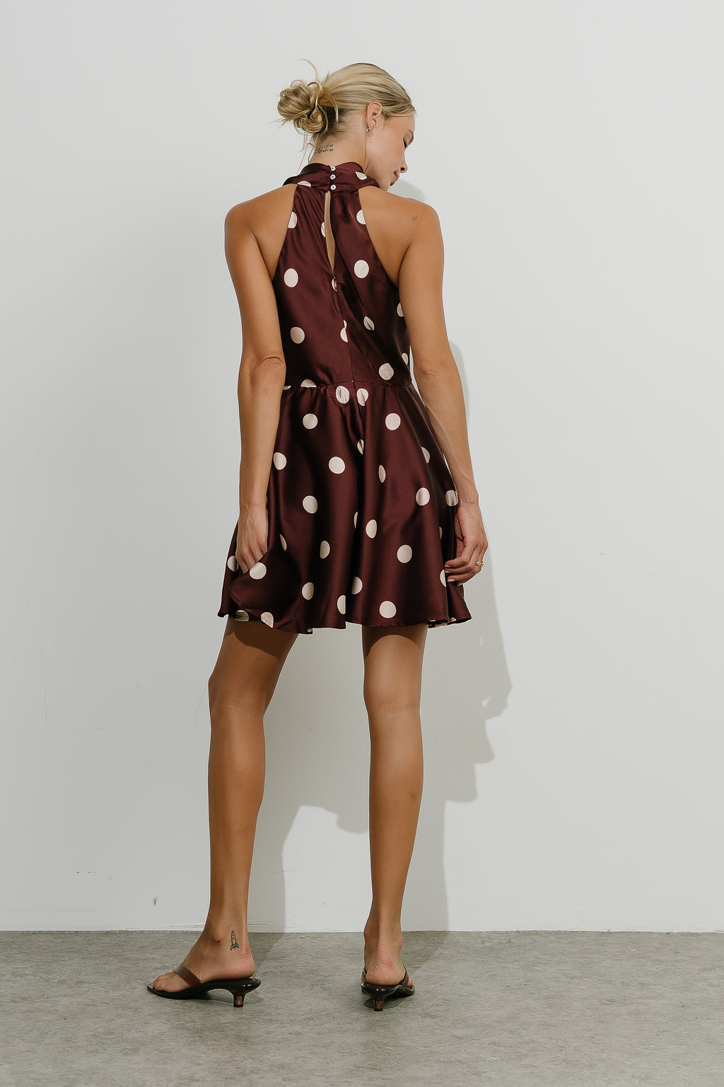Adelaide Polka Dot Mini Dress