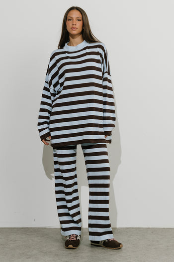 Sailee Striped Wide Leg Pants