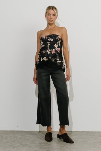 Prim Lace Tube Top