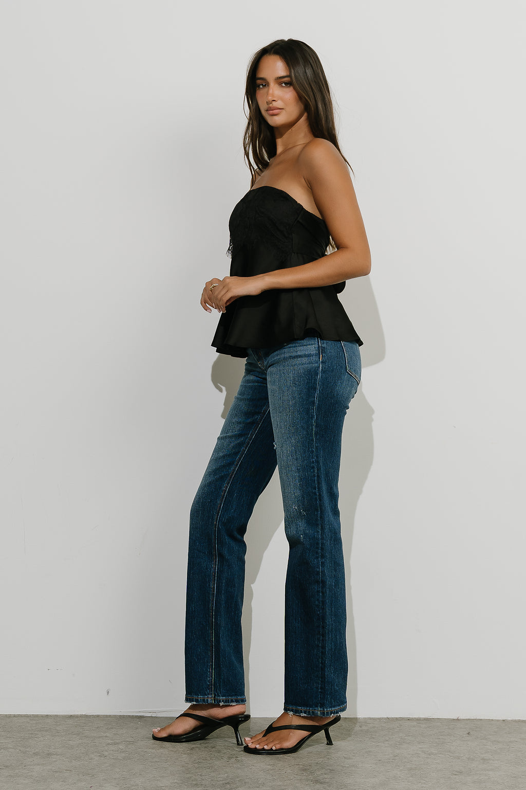 Janet Tube Top in Black