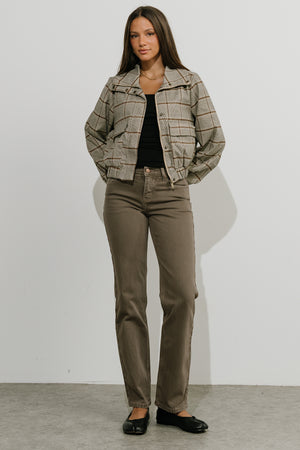 Antonella Plaid Jacket