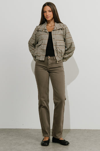 Antonella Plaid Jacket