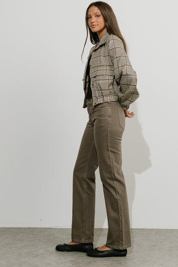 Antonella Plaid Jacket