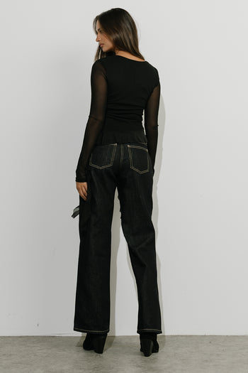 June Low Rise Wide Leg Jeans