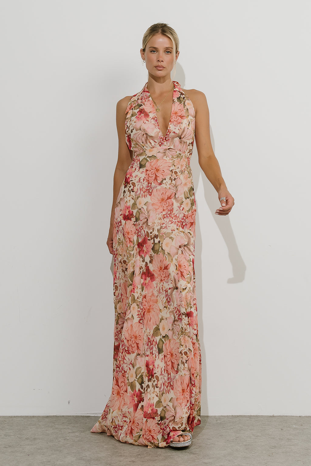 Kimberly Floral Maxi Dress