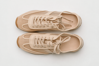 Flash Mesh Sneaker in Nude