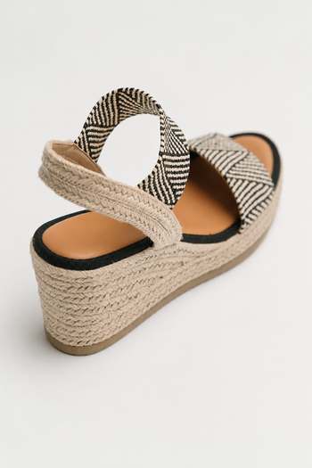 Brittni Wedge Heel in Black