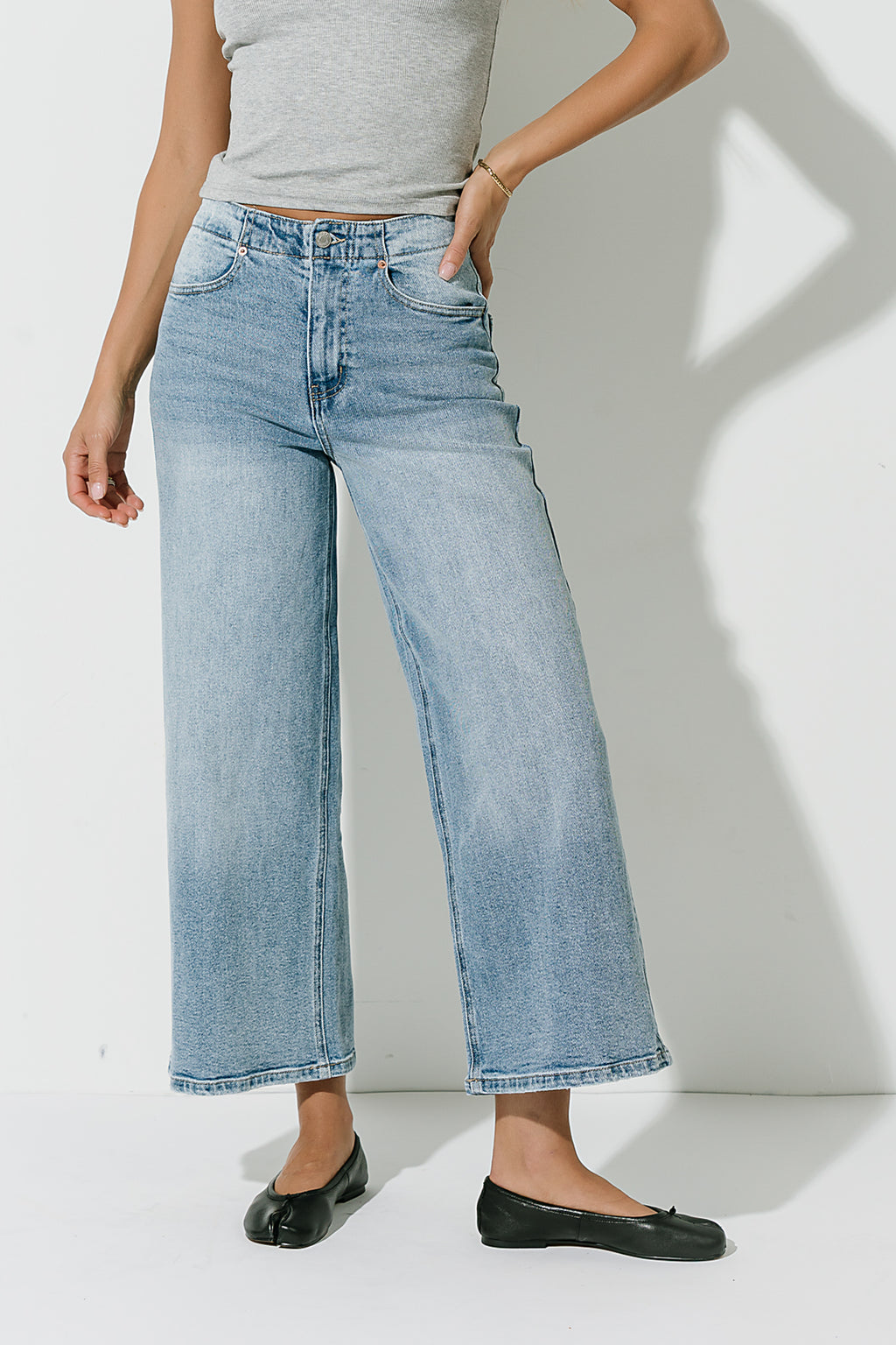 Sonnet High Rise Wide Leg Jeans