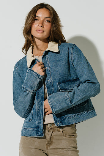 Brynley Denim Chore Jacket