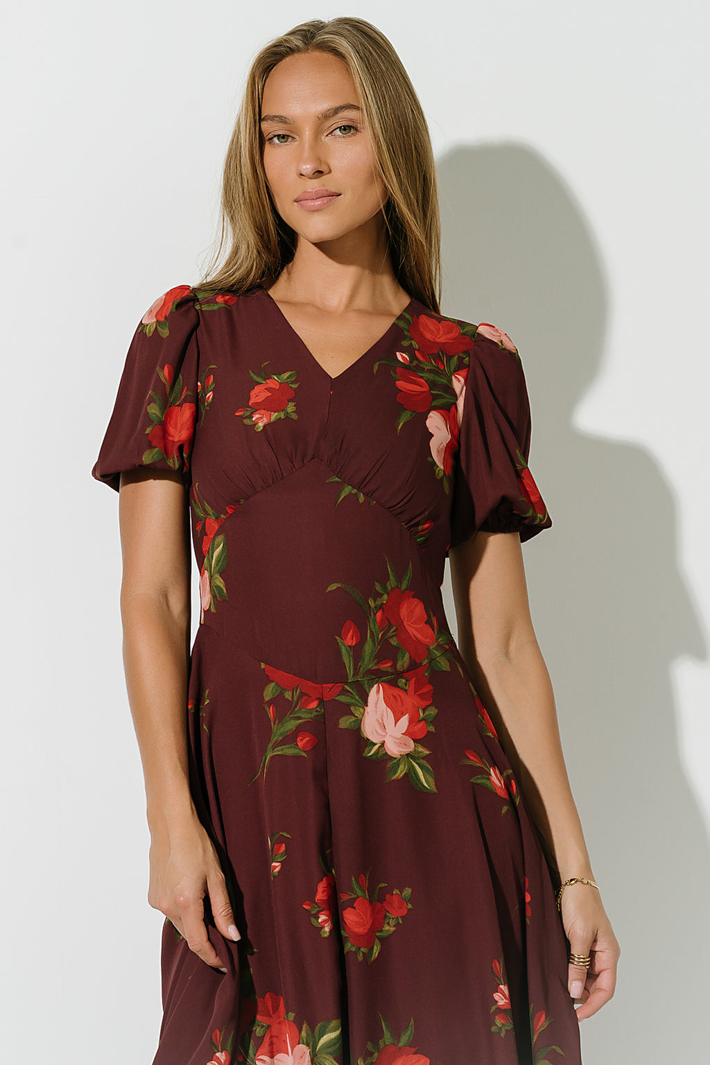 Gweneth Floral Midi Dress