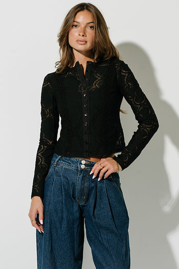 Leta Lace Top