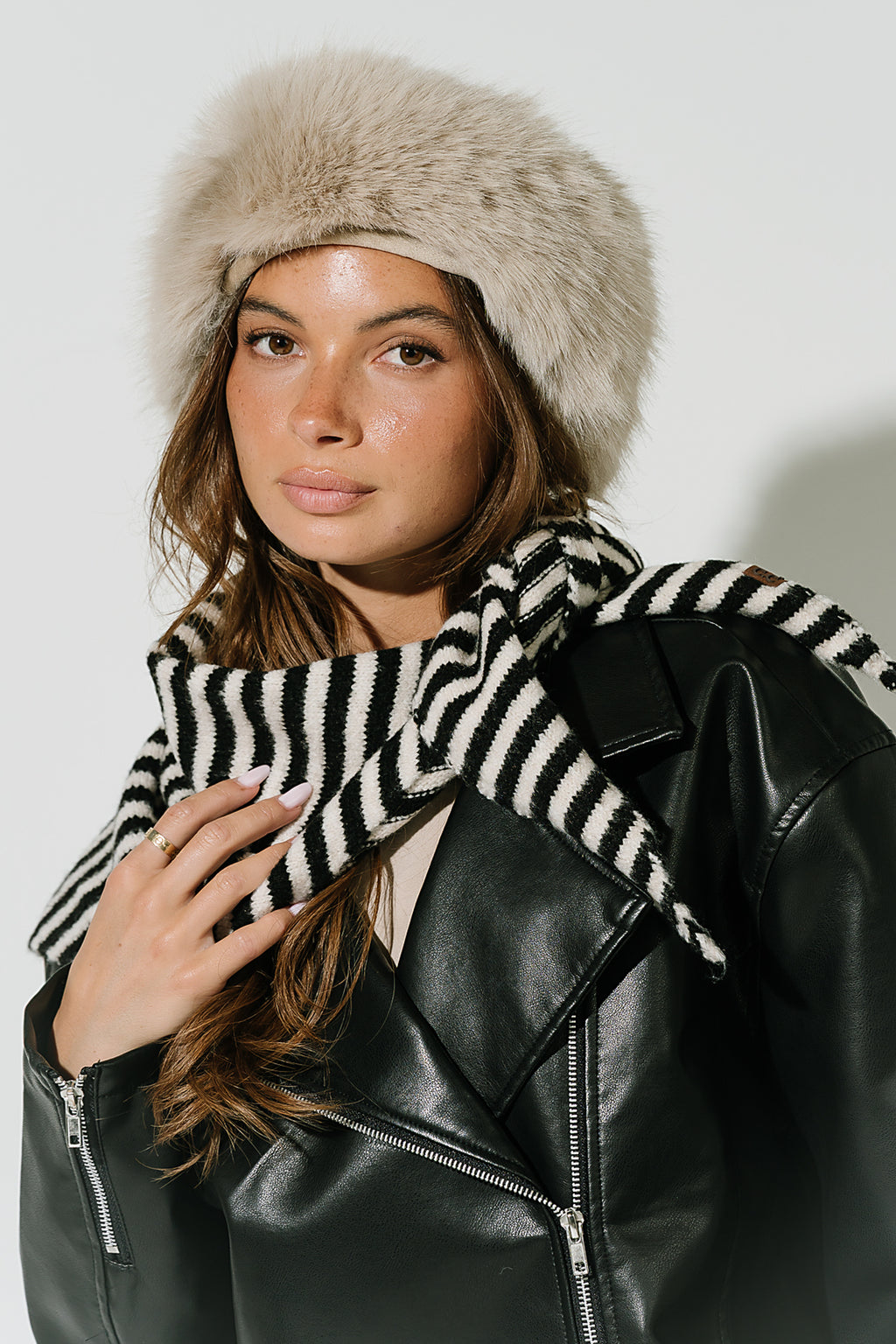Rowan Triangle Scarf in Black