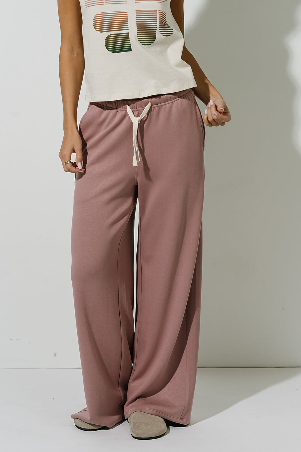 Ava Wide Leg Sweatpants