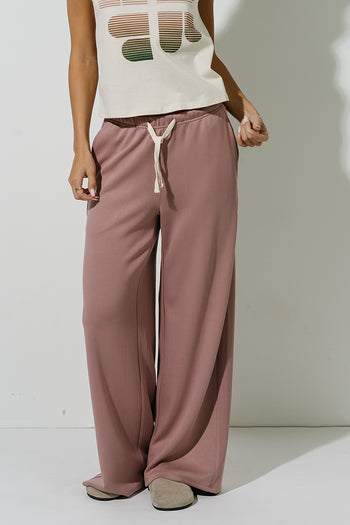 Ava Wide Leg Sweatpants