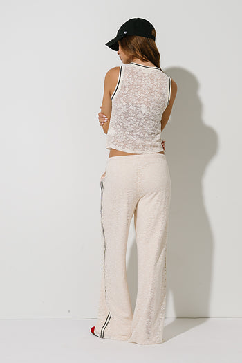 Scout Contrast Lace Pants