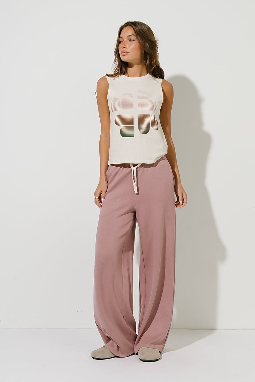 Ava Wide Leg Sweatpants