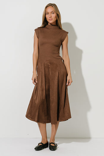 Journee Drop Waist Midi Dress