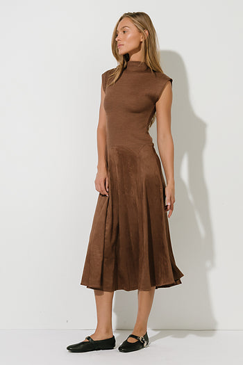 Journee Drop Waist Midi Dress