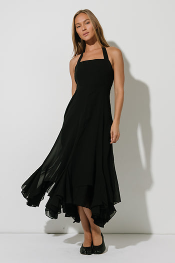 Zoie Halter Maxi Dress