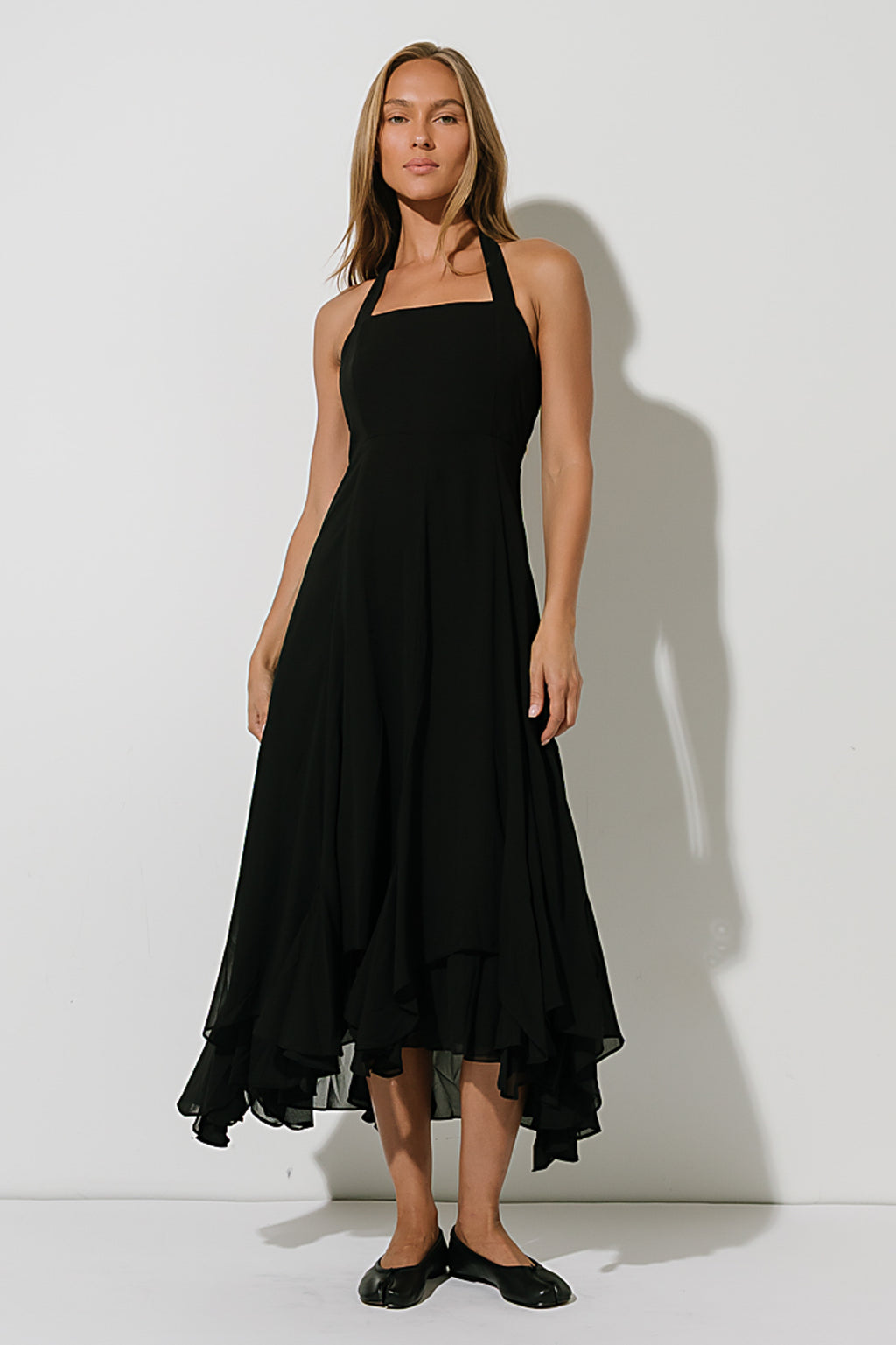 Zoie Halter Maxi Dress