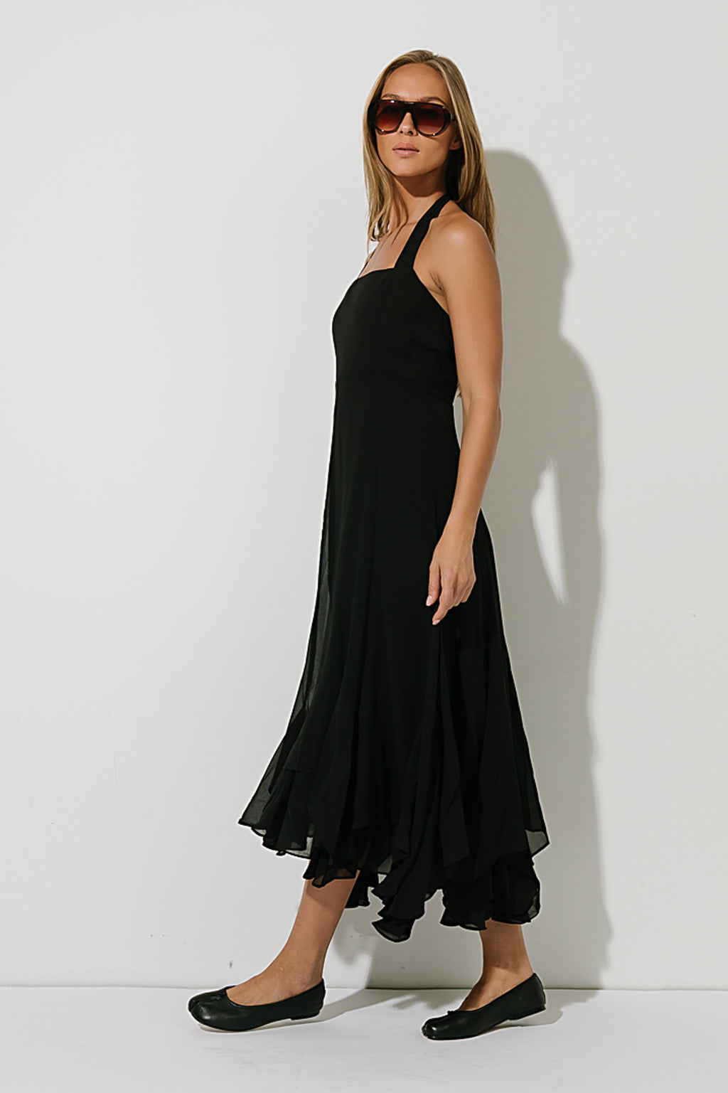 Zoie Halter Maxi Dress
