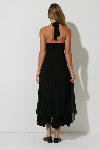 Zoie Halter Maxi Dress