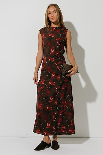 Brooke Floral Maxi Dress