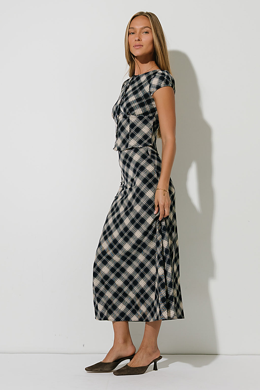 Collins Plaid Blouse