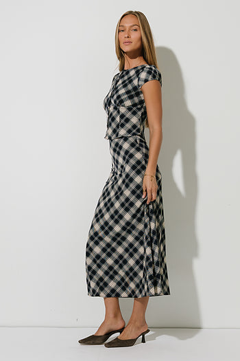 Collins Plaid Blouse