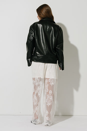 Lucille Lace Pants in Off White