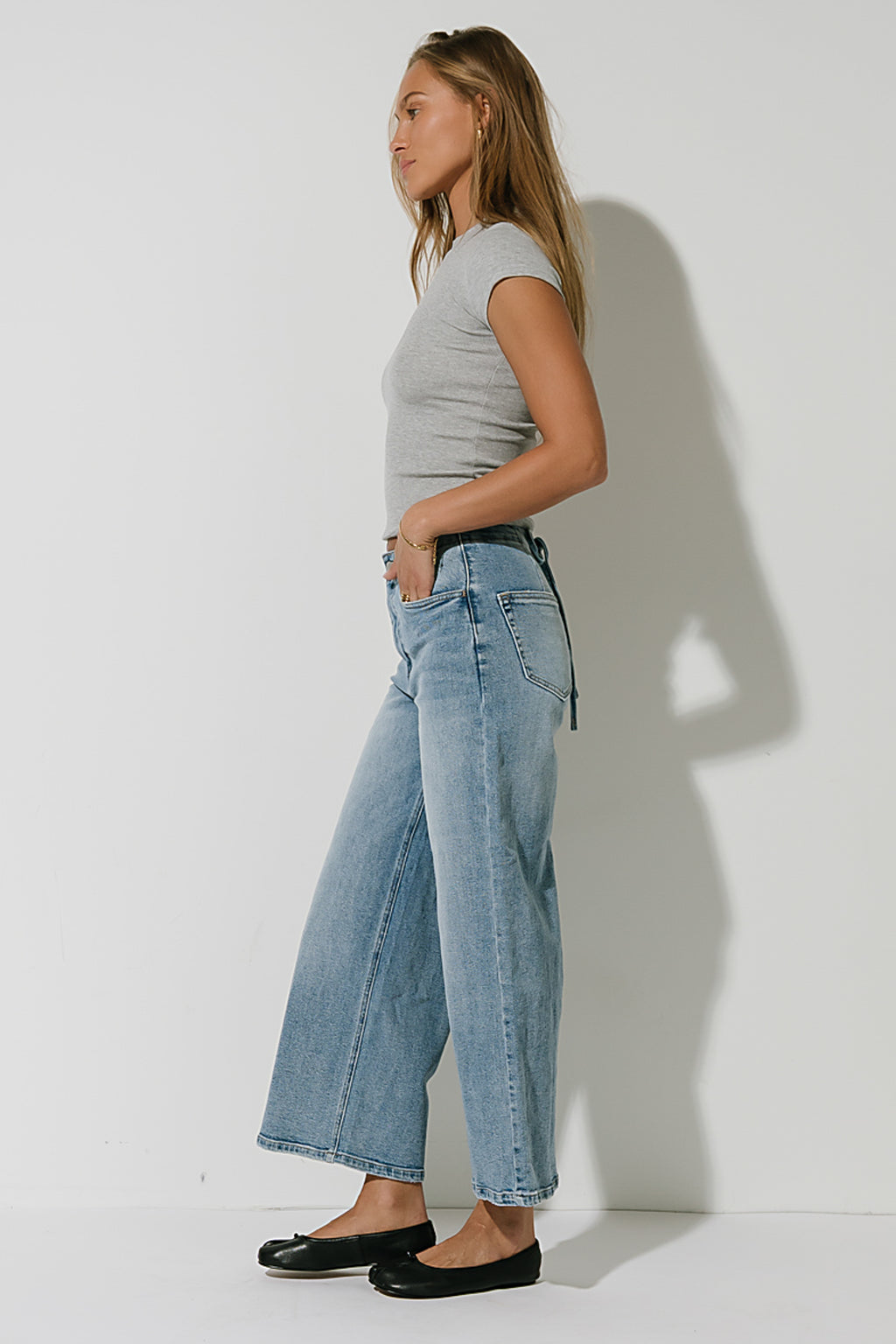 Sonnet High Rise Wide Leg Jeans