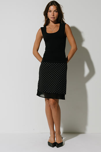 Anna Tank Top in Black