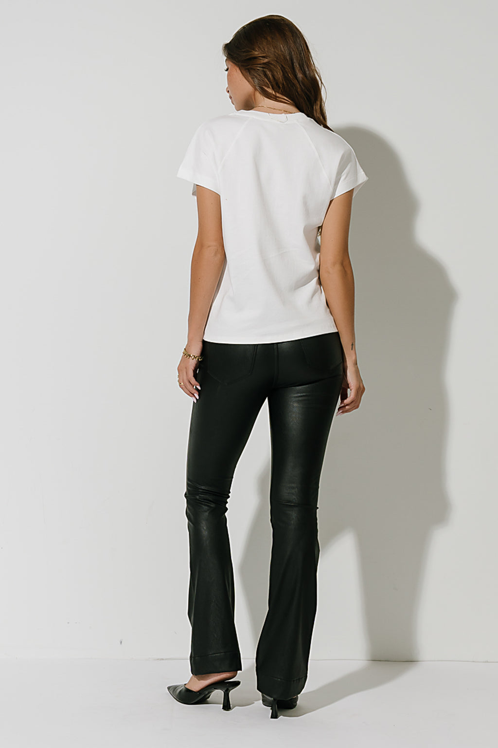 Elara Oversized Tee in White